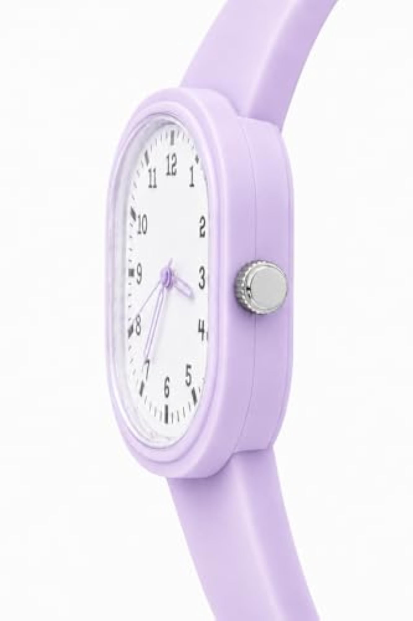 Unisex Rectangular Dial Analog Watch